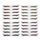 thumbnail image 1 of 20 pares de pegatinas de delineador de ojos reutilizables para sombras de ojos y maquillaje de ojos, 1 of 5