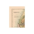 thumbnail image 4 of Historic Map - Israel Ancient Divisions - Black 1867 - Vintage Wall Art, 4 of 4