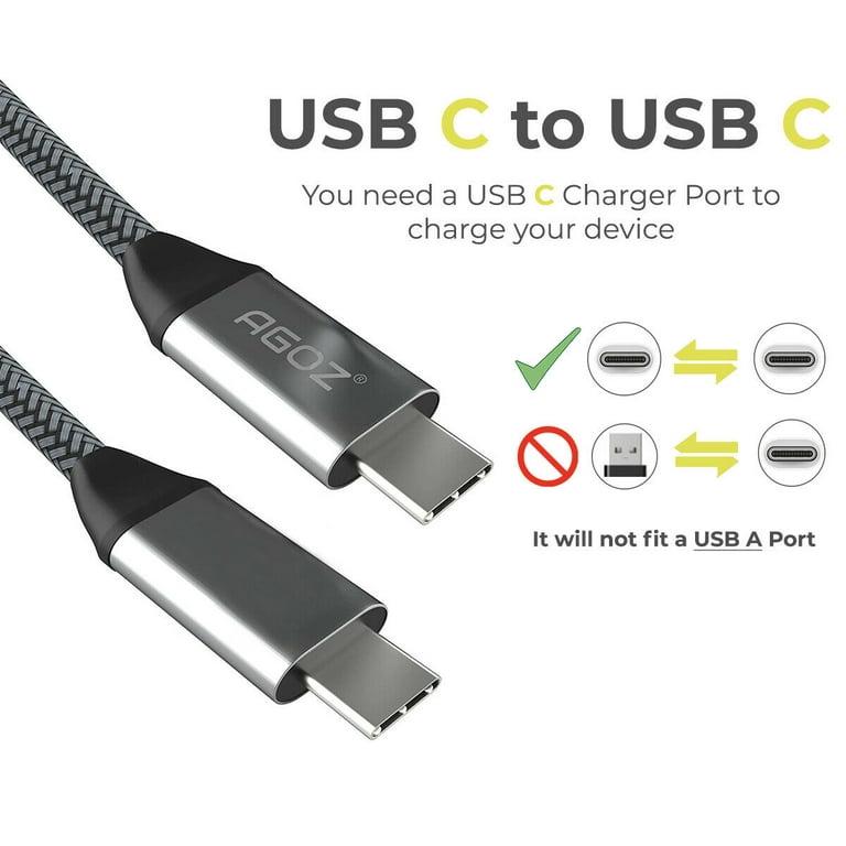 Charging Cable Usb-c To Usb A [2-pack 3ft], Usb Type C Charger Cord  Compatible With Samsung Galaxy S20 S10 S9 S8 A73 A51 A13, Note 20 10(3ft)