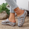 thumbnail image 5 of Bkhluea Women Caged Buckle Comfort Mules Slip On Adjustable Footwear For Daily Travel Outdoor Activities, 5 of 7