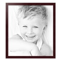 thumbnail image 2 of ArtToFrames 24" x 27" Mahogany Picture Frame, 24x27 inch Brown MDF Poster Frame (WOM-3978), 5 Pack, 2 of 8