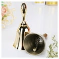 thumbnail image 1 of Metal Bells Hand Bell European Style for Restaurant Bar Counter Wedding Bells, 1 of 2