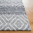 thumbnail image 5 of SAFAVIEH Marbella Fisher Striped Area Rug, Ivory/Grey, 8' x 10', 5 of 9
