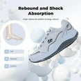 thumbnail image 3 of MAYKX Walking Shoes for Men – Arch Support Plantar Fasciitis with Orthotic Design, Breathable Non-Slip Tennis Sneakers, 3 of 6