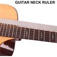 thumbnail image 5 of Straight Edge Notched Guitar Neck Luthier Tool, Stainless Steel Guitar Neck Ruler, String Height Gauge for 25-25 inch Guitar Frets, 5 of 5