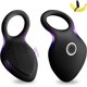 thumbnail image 1 of Anillo vibrador 10 programa, Sex toy masculino y femenino, amantes, estimuladores de clítoris, clítoris. Orgasmos rápidos y múltiples (negro) ER, 1 of 3