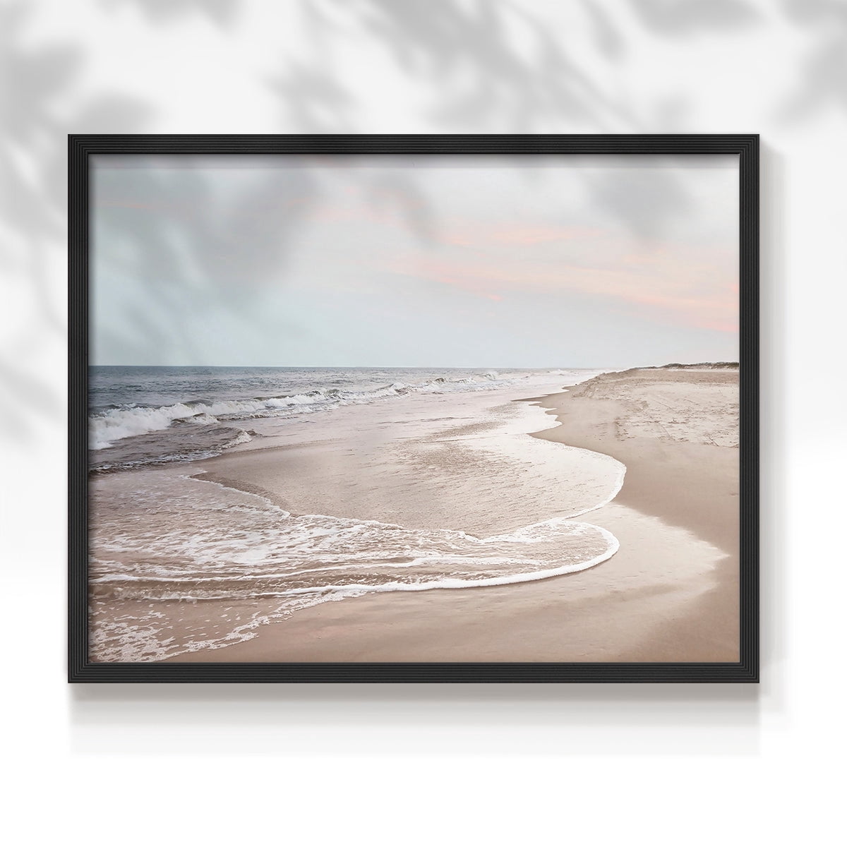 Corolla Soft Shore by Natalie Carpentieri - Restickable Framed Giclée Print