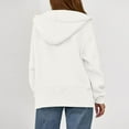 thumbnail image 5 of Long Sleeve Shirts For Women Casual Pullover Sweatshirts Fall Sweaters 2025 Hoodless Zippered Sweatshirts Long Sleeve Pack My Items, 5 of 6