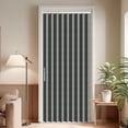 thumbnail image 1 of Puerta tipo acordeón AJAZZ Blackout invisible plegable gris oscuro, 1 of 9