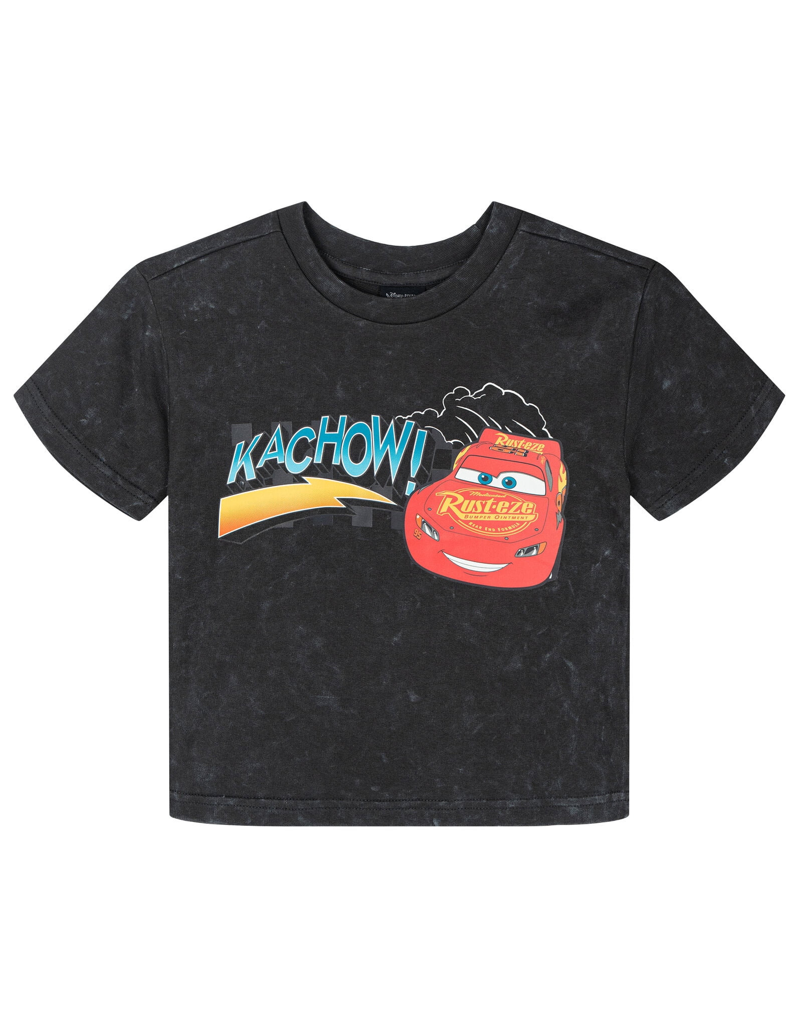 Disney Cars Little Boys' 2-Piece T-Shirt and Shorts Set Charcoal McQueen