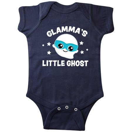 

Inktastic Cute Glamma s Little Ghost with Stars Gift Baby Boy or Baby Girl Bodysuit