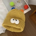 thumbnail image 2 of CHUMUD Women Woolen Hat Funny Couple Knitted Hat Cute Fall Winter Show Small Face for Outdoor Party Travel, 2 of 3