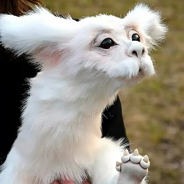 Needle Felted Falcor the Luckdragon/neverending Story/wool Dragon/white  Dragon/big Toys/xmas Gift/falcor Gift/dragon Plush/80s 