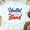 White, variant on United We Stand T-Shirt, Patriotic American Flag Graphic Tee, White, Size S