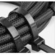 thumbnail image 4 of Long Zip Ties Heavy Duty 20 Inch Black Cable Ties Wraps 60 Pieces Pack Industrial Quality Large Plastic Ties, 4 of 5