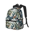 thumbnail image 2 of Vsdgher Hawaiian Style Print Unisex Large Capacity Bookbag Schoolbag Casual Daypack for High School/College/Teens/Travel/Work, 2 of 8