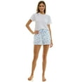 thumbnail image 2 of Jacyln Womens 2 Pack of Pajama Shorts, 2 of 5