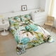 thumbnail image 3 of Juego de edredón Queen Size Palm Tree juego de cama 3pcs para Niños Niños Adolescentes Océano, 3 of 5