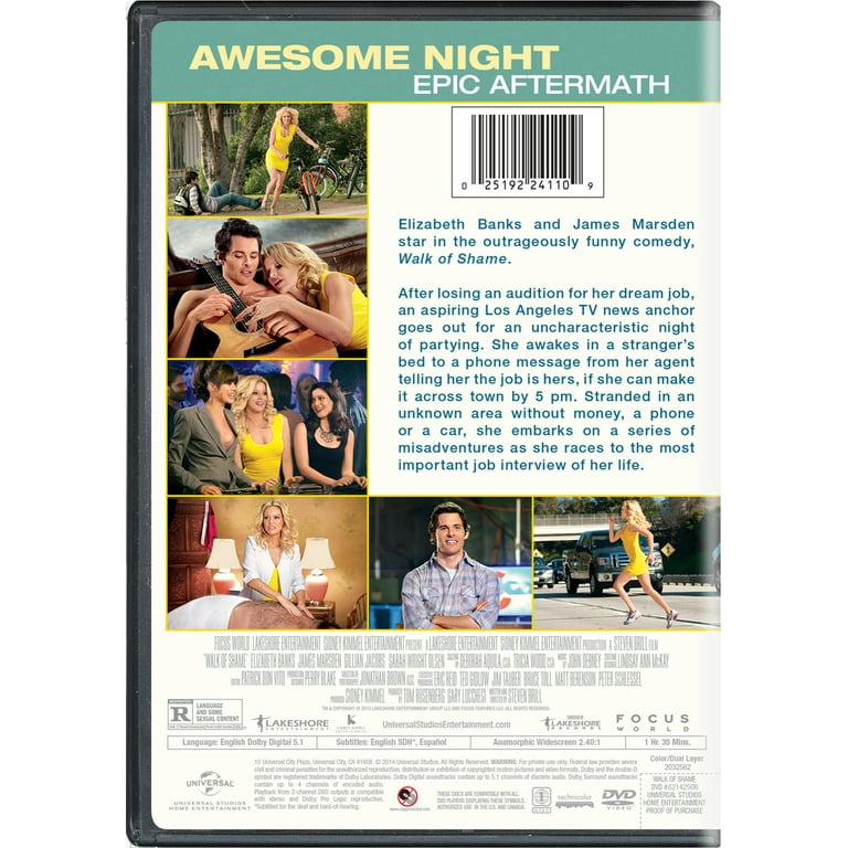 Walk of Shame (DVD), Focus Features, Comedy