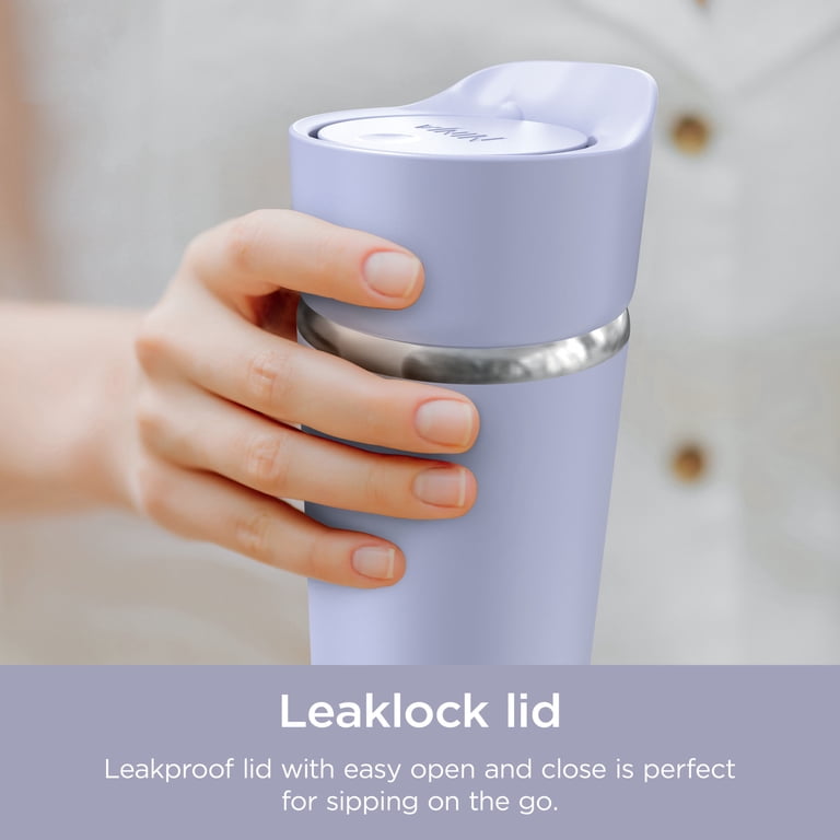 nk IA HOT DRINKS 保温器具 Ninja Sip Perfect 16oz. Travel Mug, Leak Proof Stainless Steel