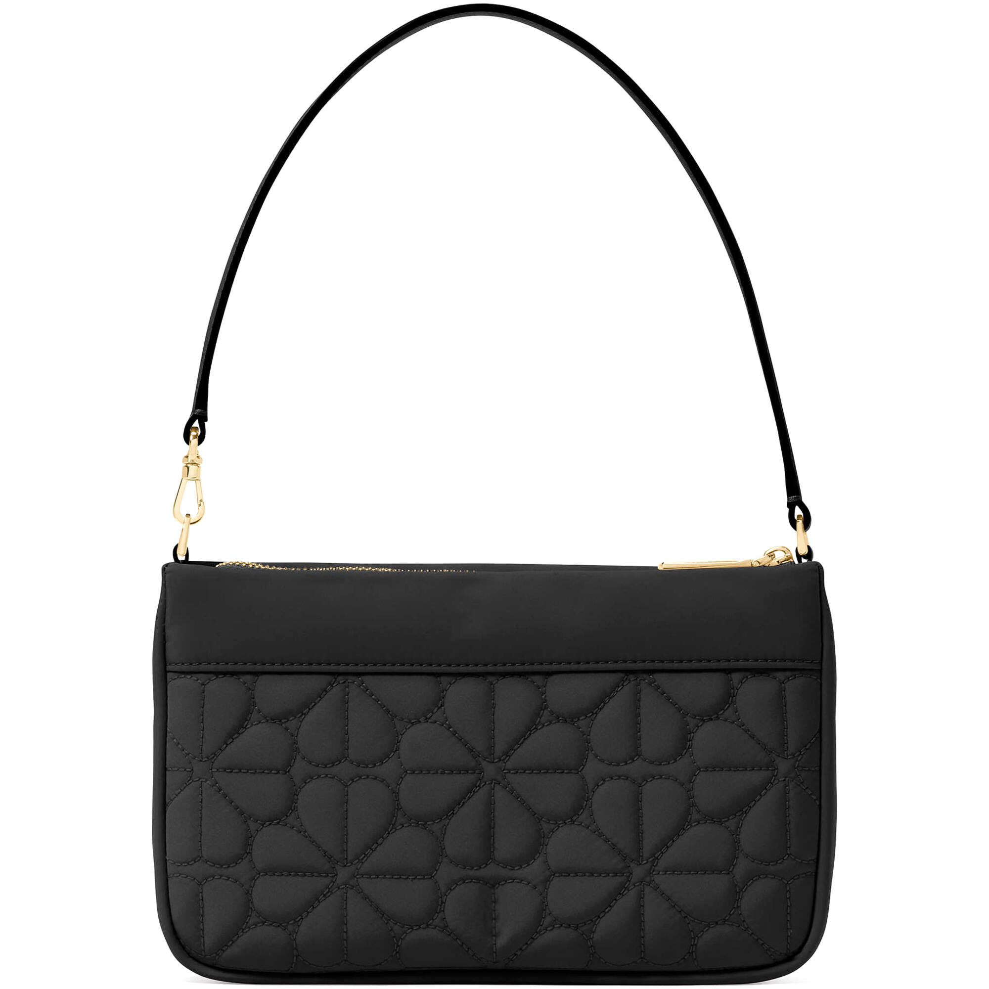 Kate Spade New York Women's Quilted Fabric Small Convertible Wristlet (Black)