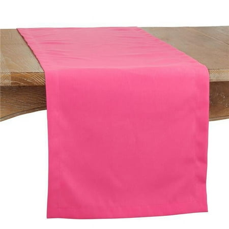 

16 x 72 in. Casual Design Everyday Oblong Table Runner Fuchsia