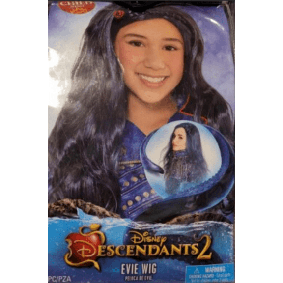 AMSCAN - Disney Descendants 2 Evie Wig Costume Accessory