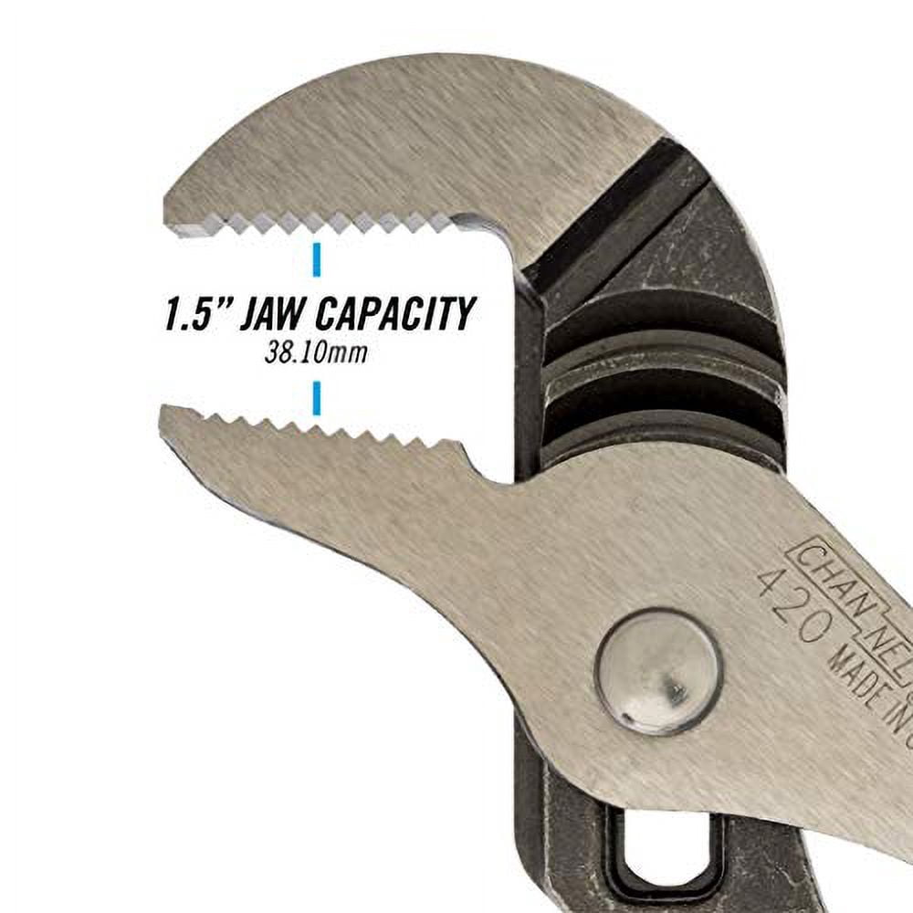 Tongue and Groove Pliers, 9-1/2 In
