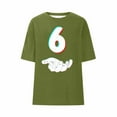 thumbnail image 4 of Tops para hombre, blusas y camisas de manga corta con cuello redondo para hombre, jersey informal con cuello redondo estampado para hombre, pantalones cortos deportivos para fitness, blusa de poliéste, 4 of 5