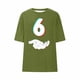 thumbnail image 4 of Tops para hombre, blusas y camisas de manga corta con cuello redondo para hombre, jersey informal con cuello redondo estampado para hombre, pantalones cortos deportivos para fitness, blusa de poliéste, 4 of 5