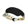 thumbnail image 3 of Disketp Dinosaurs And Tropical Leaves Sun Visors For Women Men Unisex Tennis Golf Visor Hat Adjustable Summer Hats Sport Outdoor Visor Hat Uv Protection Cap, 3 of 8