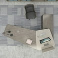 thumbnail image 1 of Customized office desk, fashionable and creative boss desk and chair combination, complete set of bookcases, simple and modern My Lux Decor Round, 1 of 12
