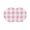 Pink, variant on Aqua Plaid Round 15 Inch Placemats Set of 4, Spring Summer Farmhouse Buffalo Checkered HeatResistant Non Slip Place Mats for Dining Table, Wipeable Braided Kitchen Table Mats for Housewarming