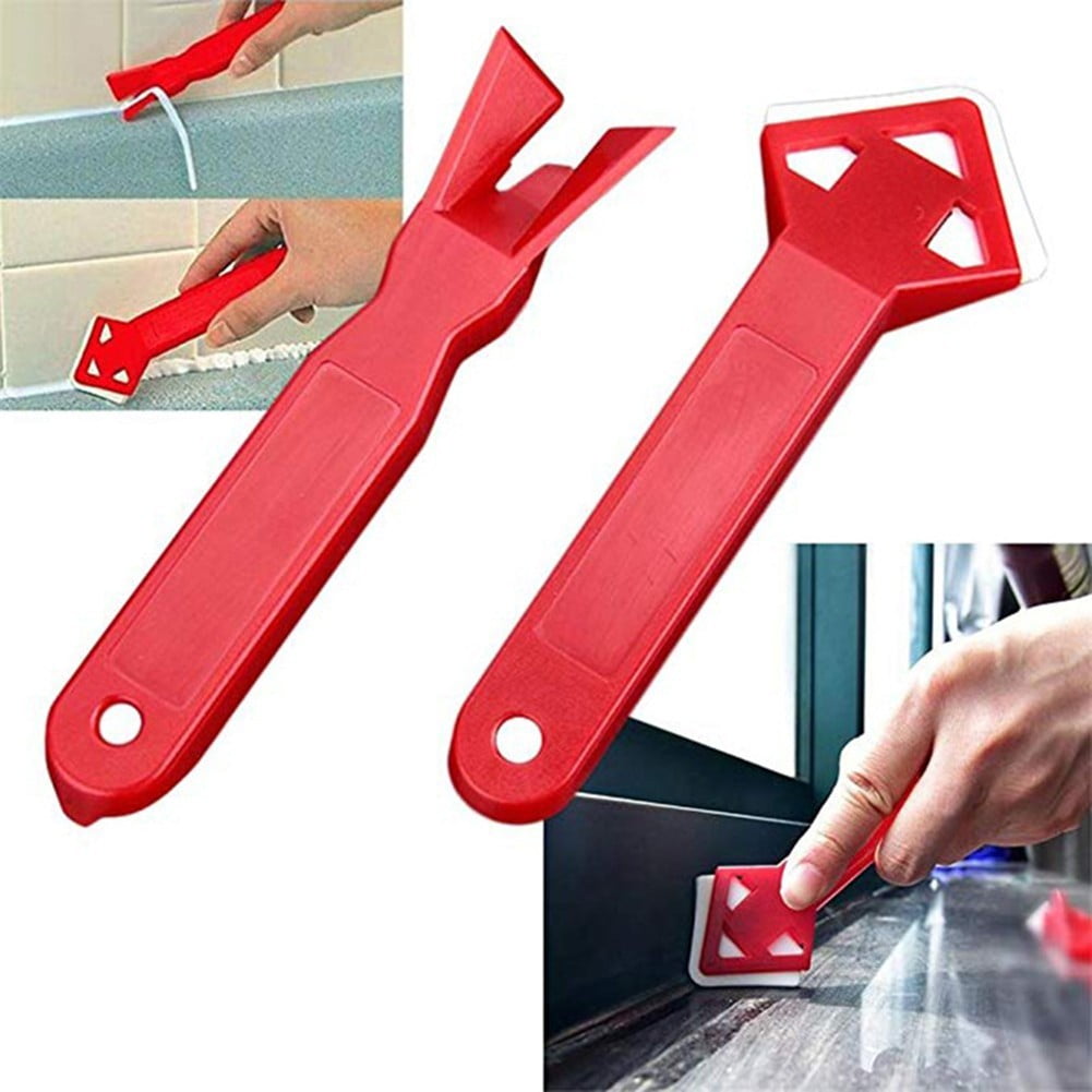 Smoother Tools Silicone Grout Remover Glass Cement Scraper Caulking Sealant 