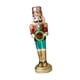 thumbnail image 5 of Figura de cascanueces de Navidad, muñeco de cascanueces de cristal brillante, estante creativo para fiestas, escritorio, decoración navideña navideña, Grande, 5 of 9