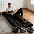 thumbnail image 4 of Deeceymbur Foldable Thickened Soft Padded Fiber Mattress for Bed Guest Comfortable Sleep Support Easy Storage Transport Breathable Home Use, 4 of 6