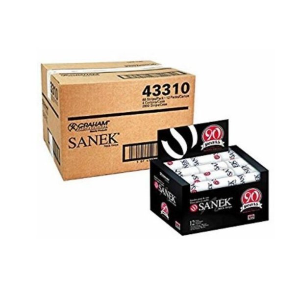 Graham Beauty Sanek Neck Strips (CARTON OF 4 BOXES)