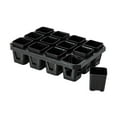 thumbnail image 5 of oshhni Planter Box Reusable Vegetable Planting Box Seedling Pot for Balcony Kitchen 12 Grid, 5 of 9