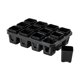 thumbnail image 5 of Maceta para plántulas, para exterior e interior, contenedor para plantas de hortalizas 12 cuadrícula, 5 of 9