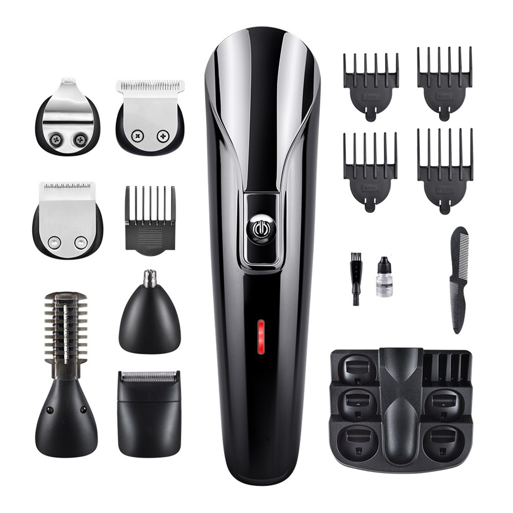 1 Set of Electric Beard Trimmer USB Charging Multifunction Hair Clippers  Grooming Kit | Walmart Canada