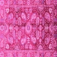 thumbnail image 1 of Ahgly Company Indoor Square Oriental Pink Traditional Area Rugs, 7' Square, 1 of 4