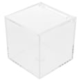 thumbnail image 3 of Shisuyan Doll Display Case Acrylic Storage Box Doll Holder Desktop Paperclips Holder Clear Display Box, 3 of 8