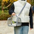 thumbnail image 4 of Carrier For Small Birdss Small Carrier For Outdoors Lizard Carry Cage Portable Birdss Cage For Small Sun Conure Small Pet Carrier, 4 of 8