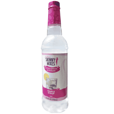 Jordan's  Skinny Mixes Sugar Free Simple Syrup,  750 ml (24.5 Fluid Ounce)