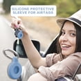 thumbnail image 1 of DPTALR For AirTag Cover Strap Silicone Case With Snap Ring Anti-lost Location GPS Tracker-Protector, 1 of 2