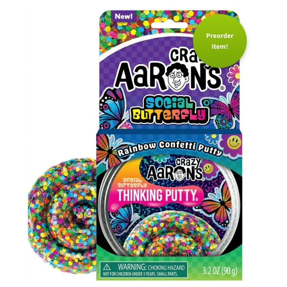 Crazy Aaron’s Social Butterfly Thinking Putty®