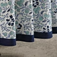thumbnail image 5 of Denim and Baby Blue Floral Hand Block Printed 100% Pure Cotton Round Tablecloth, Wedding Table Decor, Dining Table Cover, 60", 90", 110", 5 of 9