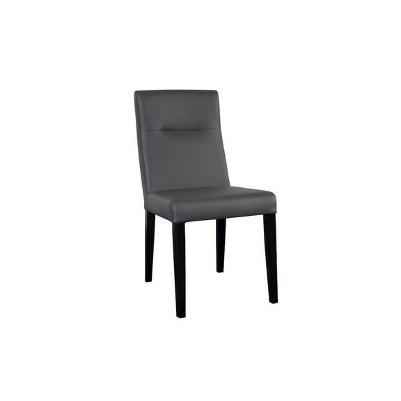 Porter Designs Verona Contemporary Dining Chair in Gray (Set of 2)