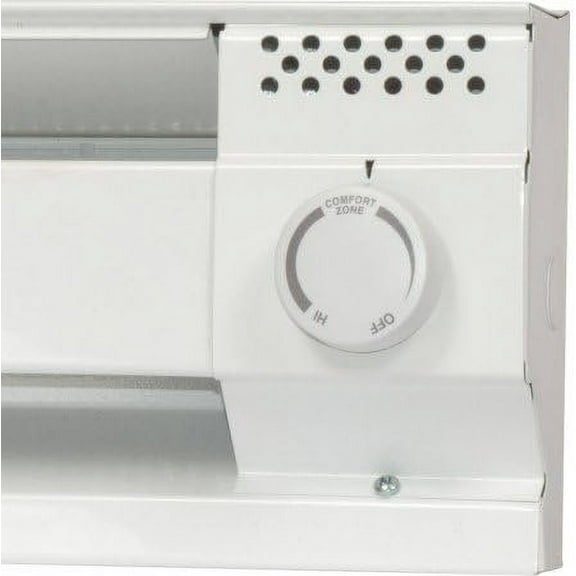 Cadet BTF2W BUB Thermostat Kit 25A Double Pole for Baseboard Heaters - White 6 Pack