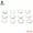 12pcs silver, variant on QHUDLV Adjustable Jewelry Rings Set – 12/24PCS Open Toe Finger Rings for Women